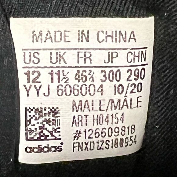 Mens ADIDAS Ultra Boost 4.0 DNA Oreo Athletic Shoes / Size 12 - Picture 8 of 9